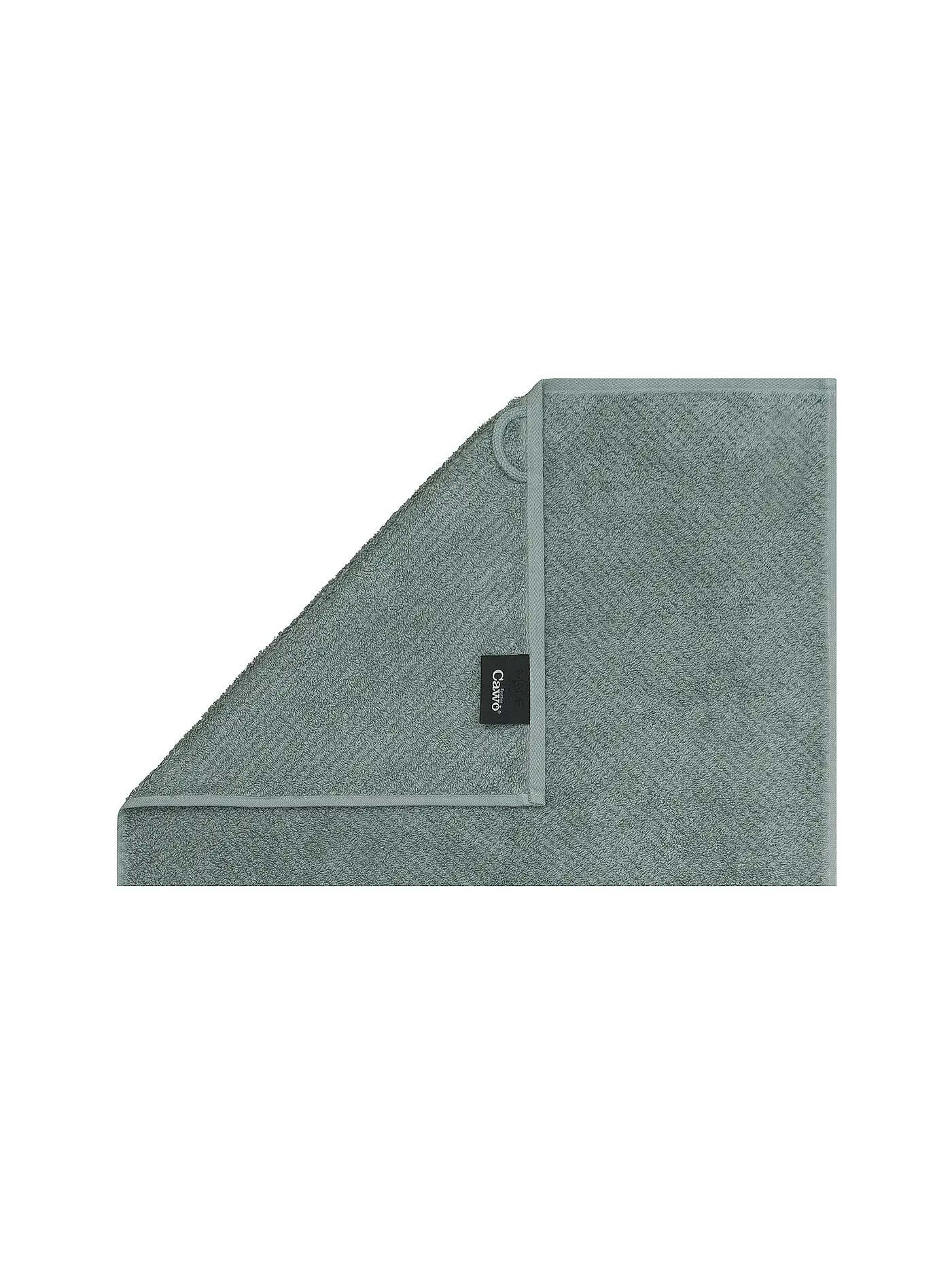 CAWÖ | Gästetuch Pure 30x50cm Puder | dunkelgrün